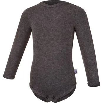 Kojenecké oblečení Little Angel Body smyk LA Outlast® - tm.šedý melír Velikost oblečení: 74