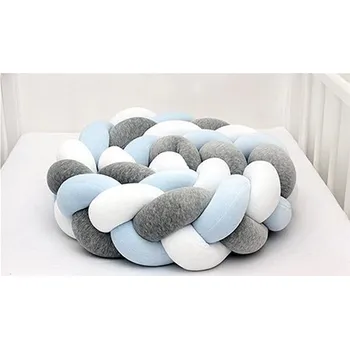 Dětská postýlka SCAMP Cop 180 cm Bílo šedá modrá