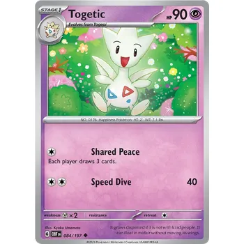 Karetní hra Pokémon TCG Togetic 084/197