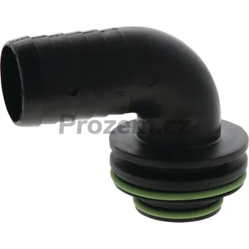 Kouřovod Připojovací díl 90° Ø 30 mm, nylonový, 471202C30