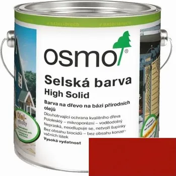 Recenze OSMO Color selská barva 750 ml nordicky červená Lak na dřevo Recenze OSMO Color selská barva 750 ml nordicky červená