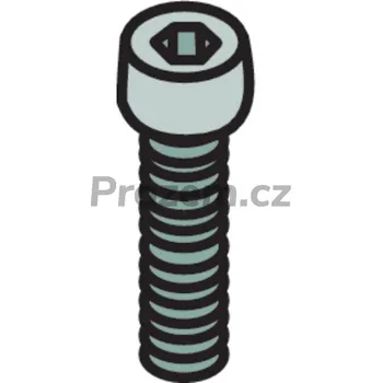 Vysokotlaký čistič Šroub TCEI M8x35 mm pro Annovi Reverberi AR 160, AR 185, AR 250, AR 280