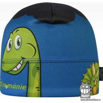 Čepice Funkční čepice Dráče - Bruno 127, Dinosaurus Barva: Modrá, Velikost: M 52-54