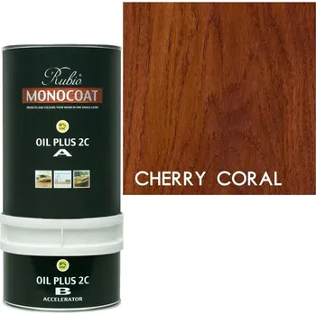 Olej na dřevo Rubio Monocoat Oil Plus 2C CHERRY CORAL 1,3 L