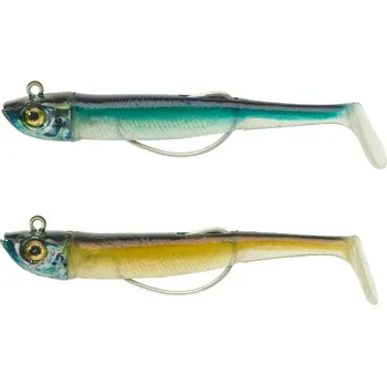 Umělá nástraha CAPERLAN Nástraha na mořský rybolov shad texan Ancho 70 6 g Ayu/modrá MODRÁ|ŽLUTÁ