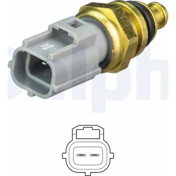 Čidlo automobilu Snímač, teplota chladiva DELPHI TS10481