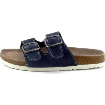 Dámské pantofle Nazouvák Ribos modrý zdravotní, velikost 40