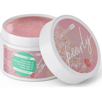 Umělé nehty Excellent PRO Pearly Gel Cover Light 50g