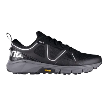 Pánská běžecká obuv SALMING Recoil Trail 2 Shoe Women Black/Grey 7 UK - 7 UK - 40 EUR - 26 cm