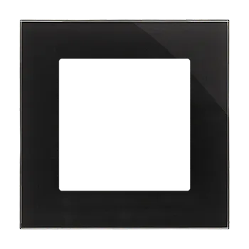 vypínač SIMON TRN1/182 Rámeček 1 násobný, skleněný bílá