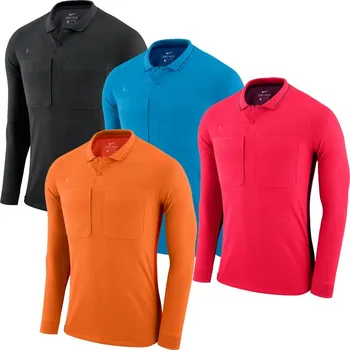 Dres pro rozhodčí Nike Dry Referee Top - dlouhý rukáv Velikost: M, Barva: černá - 010