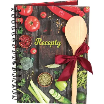 Helma365 Kniha na recepty s vařečkou A5, Vegetables