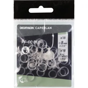 CAPERLAN Kroužky na nástrahu PF-CC Bedr 8/10 mm