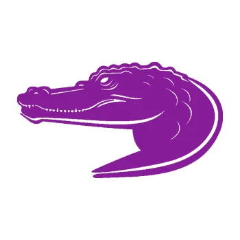 Samolepící dekorace SAMOLEPKA Krokodýl 004 levá (14 - fialová) NA AUTO, NÁLEPKA, FÓLIE, POLEP, TUNING, VLASTNÍ TEXT, TISK, AUTOSAMOLEPKY.cz, POLEPY, OBRÁZEK, LOGO, SAMOLEPKY