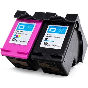 HP 305XXL BLACK + COLOR (3YM62A,3YM63A) KOMPATIBILNÍ