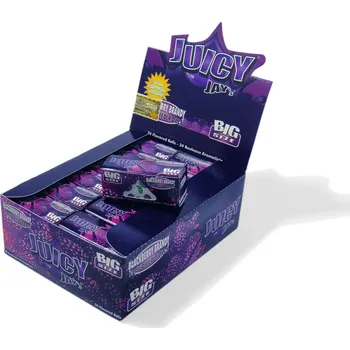 Papírky Juicy Jay's Rolls, Ostružina, 5m v balení | box 24ks (Papírky Juicy Jay´s rolovací Ostružina 5m v balení, box 24ks)