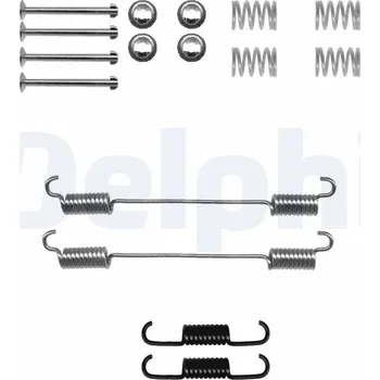 Autodíl Sada příslušenství, brzdové čelisti DELPHI LY1301