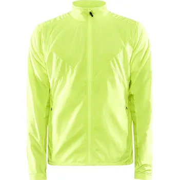 Pánská větrovka Pánská sportovní bunda Craft ADV ESSENCE WIND JACKET žlutá 1911443-851000 - S | UK 12 | US 13
