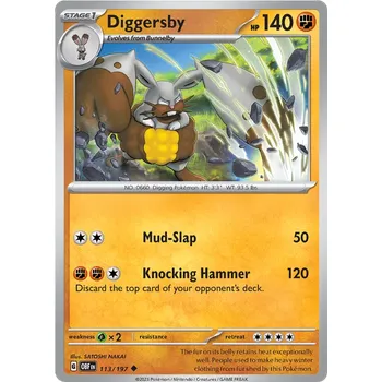 Sběratelská karetní hra Pokémon TCG Diggersby 113/197