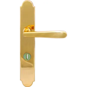 Dveřní kování BERNAT MOUNTING Bernat bezpečnostní kování Individual Provedení: PZR klika pravá/klika, Povrchová úprava: surová mosaz, Rozteč: 90 mm