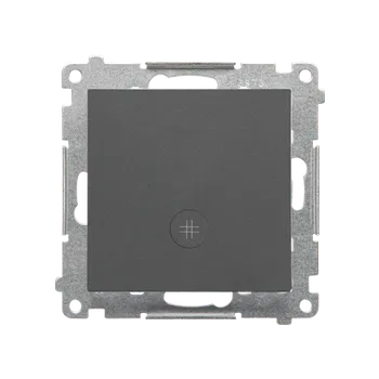 vypínač SIMON TW7L.01/116 Přepínač křížový (přístroj s krytem), s LED podsvětlením, řazení 7So, 10 A /250 V