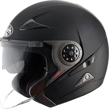 Helma na motorku AIROH J56 COLOR J5611 - jet černá moto helma XS