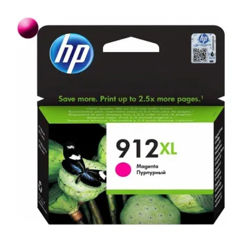 HP 912XL High Yield Magenta Original Ink Cartridge (700 pages)