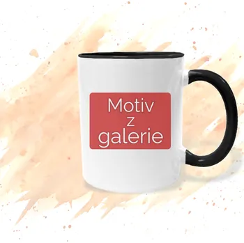 Hrnek - Vyberte si z galerie Barva: Černá