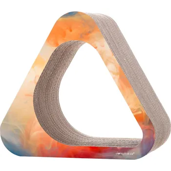 Ekomazlicek.cz Škrabadlo pro kočky TRIANGLE Colour Hloubka škrabadla: 30 cm, Motiv: Smoky