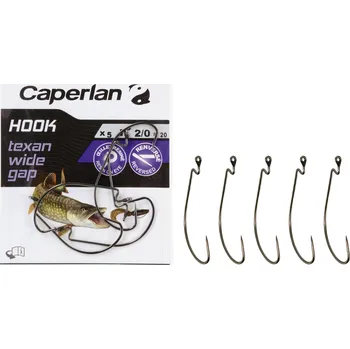 Rybářský háček CAPERLAN Háček Hook Texan Wide Gap 2/0 2/0