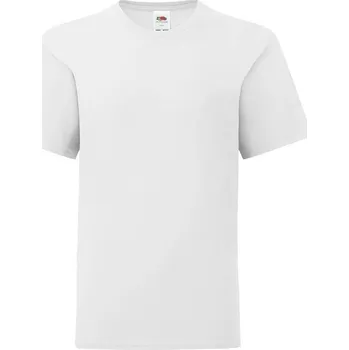 Dámské tričko White children's t-shirt in combed cotton Fruit of the Loom Fruit of the Loom šedá 2450186