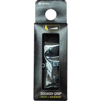 PERFLY Přilnavý squashový grip Tacky černý ČERNÁ