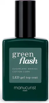 Lak na nehty Manucurist Green Flash Top Coat 15 ml