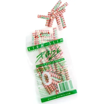 Purize XTRA Slim 6 mm filtry X-MAS 50 ks, BOX 20 ks (Purize XTRA Slim 6 mm filtry X-MAS 50 ks, v boxu je 20 balení. Filtry PURIZE s aktivním uhlím jsou vyrobeny z ekologicky šetrných surovin. Cigaretové filtry aktivně snižují množství škodlivin vzniklých)
