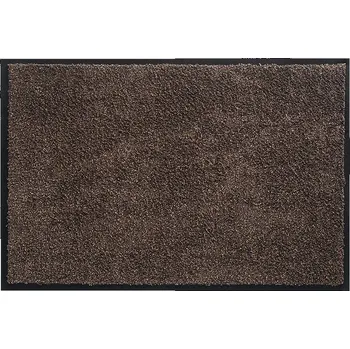 Rohožka Hnědá vnitřní čistící pratelná vstupní rohož FLOMA Watergate - 50 x 80 x 0,7 cm