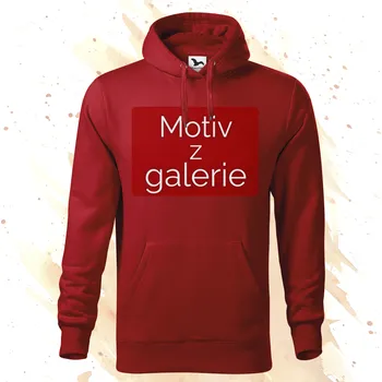 Dámská mikina Mikina - Vyberte si z galerie Barva: Červená (07), Velikost: XXL, Střih: Pánské