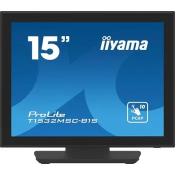 Monitor 15" iiyama T1532MSC-B1S:PCAP,10P,FHD,HDMI,DP (T1532MSC-B1S)
