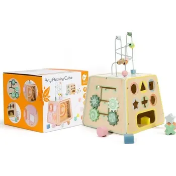 Hračka pro nejmenší Classic World Motorická kostka montessori