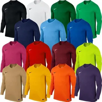 Dres Nike Dri-FIT Park VII dlouhý rukáv - dětský Velikost dresu: L 147-158, Barva: žlutá - 719