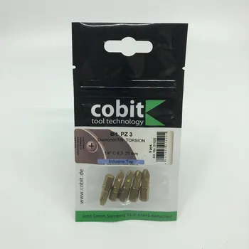 Bit CMN-KARNASCH Bit Pozidriv PZ3 Diamant TiN CVD povlak