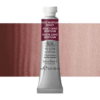 Vodová barva Akvarelová barva Winsor & Newton Professional, 5ml - Caput Mortuum Violet