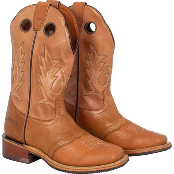 Těžké boty Pool's Boty westernové 688 POOL'S, pro dospělé, hnědé 45