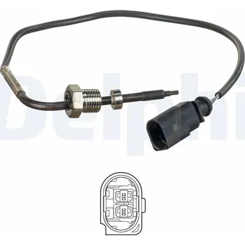 Čidlo automobilu Čidlo, teplota výfukových plynů DELPHI TS30140