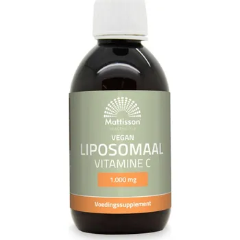 Doplněk stravy Mattisson Lipozomální vitamin C 1000 mg - 250 ml
