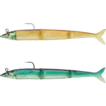 Umělá nástraha CAPERLAN Měkká nástraha slug smáček Slugeelo 130 10 g Ayu/modrá MODRÁ