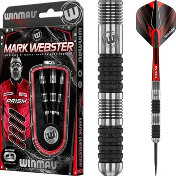 Sportovní střelba Šipky Winmau Mark Webster 90% 23g steel