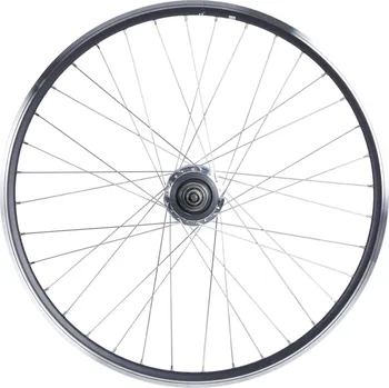 Zapletené kolo ELOPS Zadní kolo 28 palců dvoustěnný ráfek nexus7 na městské kolo B'ebike 9 černé 700 ČERNÁ