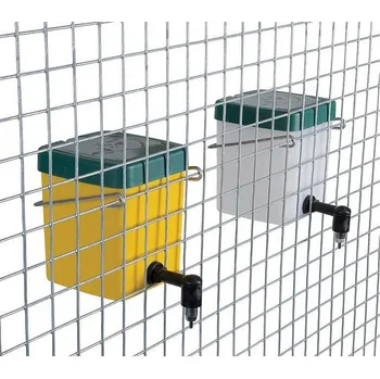 napáječka Závěsná automat. napáječka - 0,5l, pro králíky bílá