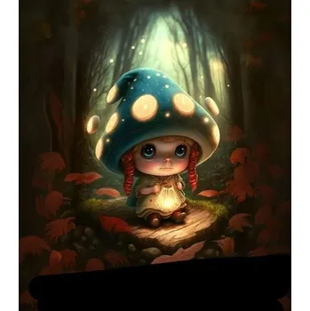 Panel - Úplet Víla-malá houbička