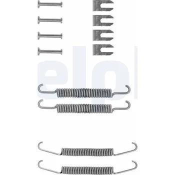 Brzdová čelist Sada příslušenství brzdových čelistí DELPHI LY1037